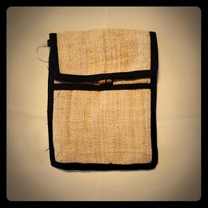 Hemp Purse Crossbody Passport Bag Eco Friendly